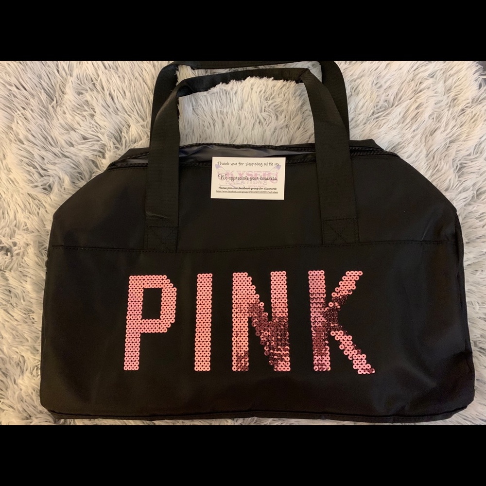 Pink Overnight Bag